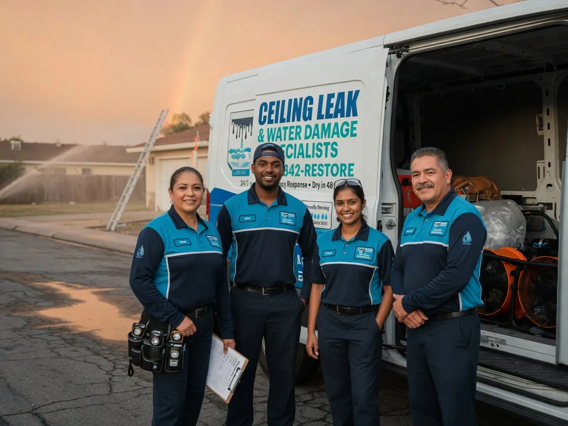 Ceiling Leak Cleanup company in Andover, NH